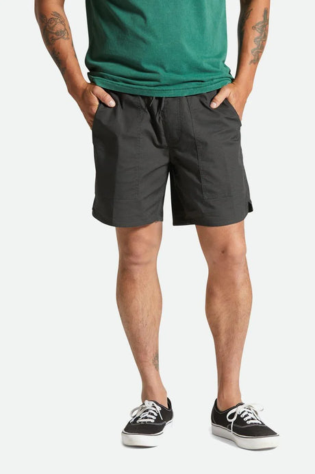 Brixton Everyday Coolmax Short - Washed Black