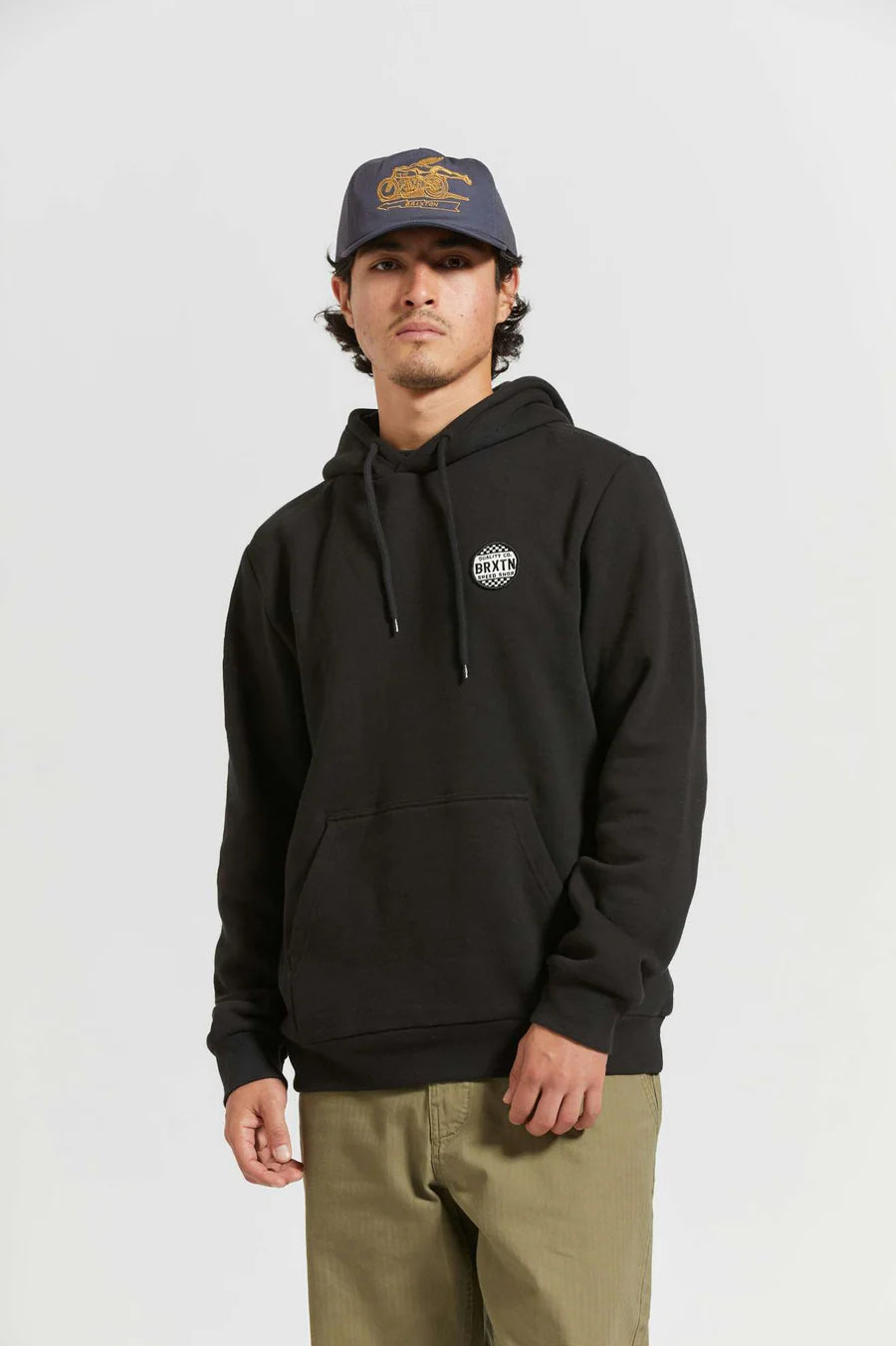 Brixton Gateway Patch Hoodie