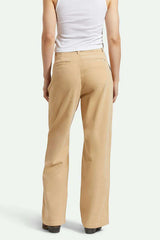 Brixton Ludlow Trouser Pant - Oat Milk