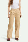 Brixton Ludlow Trouser Pant - Oat Milk
