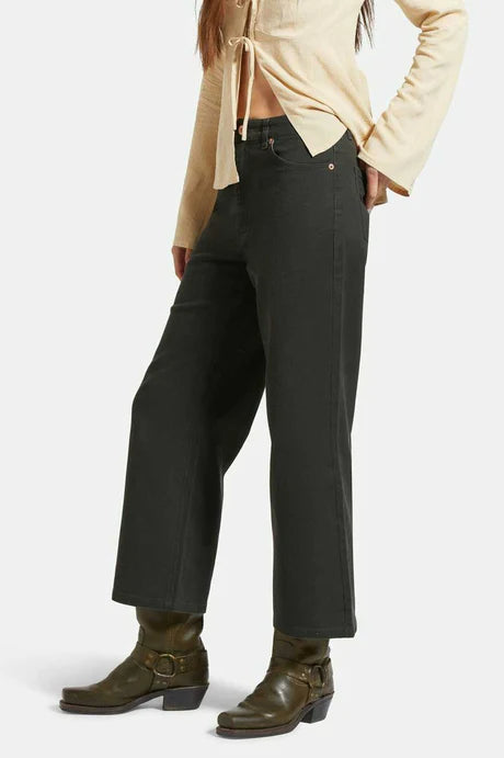 Brixton Margo Cropped 5 Pocket Pant - Washed Black
