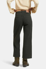 Brixton Margo Cropped 5 Pocket Pant - Washed Black
