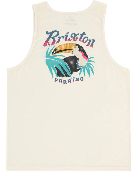 Brixton Paraiso Tank Top - Off White