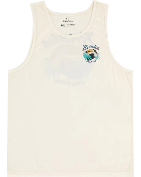 Brixton Paraiso Tank Top - Off White