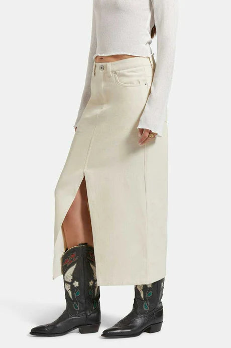 Brixton Ryder Pencil Skirt - Whitecap