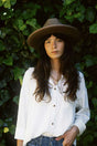 Brixton Vintage Linen L/S Woven Shirtdress - Off White 