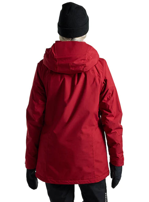 Burton Women's Gore-Tex 2L Pillowline Jacket - Deep Red