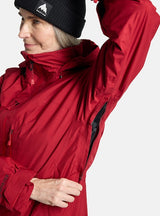 Burton Women's Gore-Tex 2L Pillowline Jacket - Deep Red