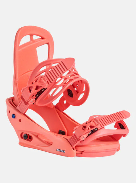 Burton Women's Citizen Re:Flex Snowboard Bindings 2025 - Peach Echo