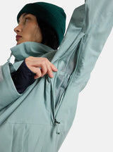 Burton Women's Jet Ridge 2L Jacket - Petrol Green