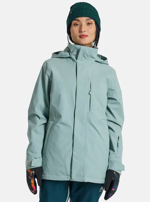 Burton Women's Jet Ridge 2L Jacket - Petrol Green