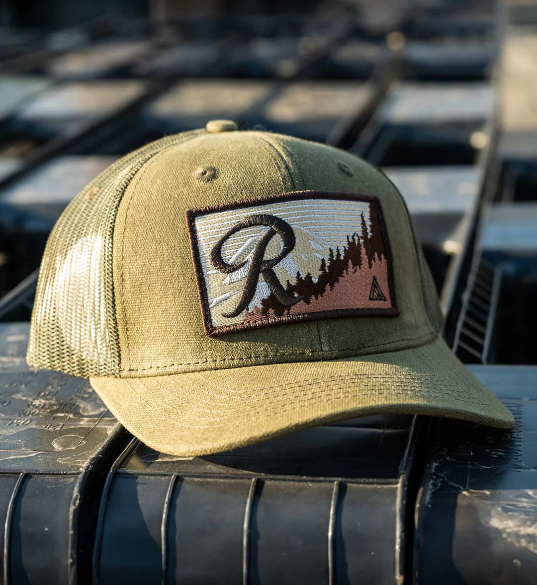 The Great PNW Cascade Waxed Canvas Trucker
