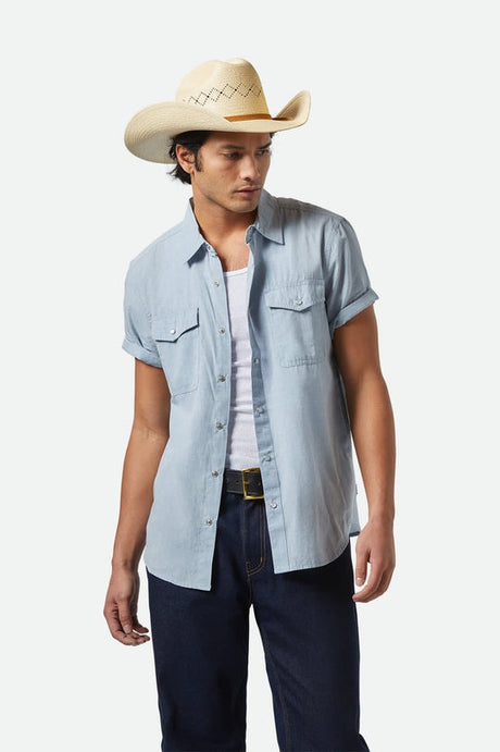 Brixton Men's Wayne Western Short Sleeve Shirt