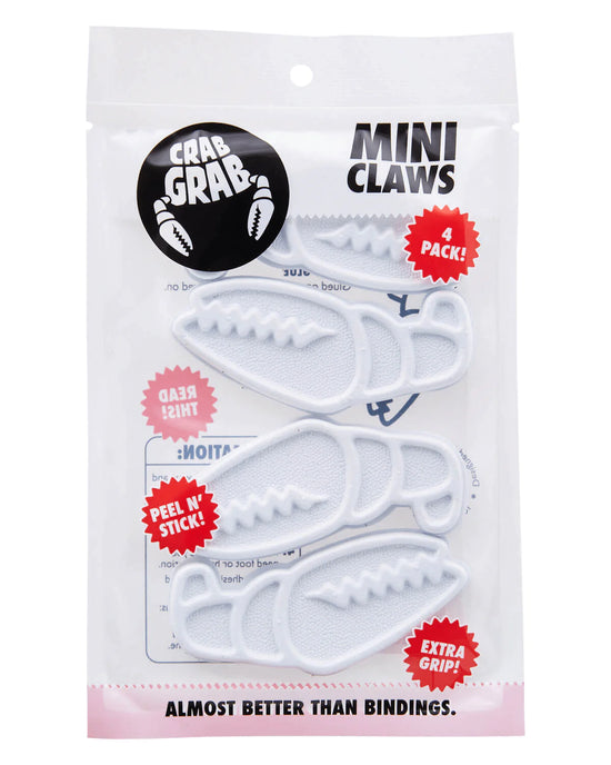 Crab Grab Mini Claws - White