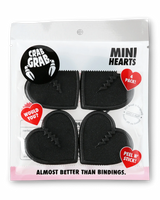 Crab Grab Mini Hearts Stomp Pads - Black
