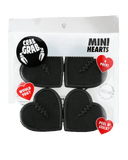 Crab Grab Mini Hearts Stomp Pads - Black