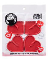 Crab Grab Mini Hearts Stomp Pads - Red