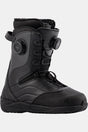Nitro Crown BOA women's snowboard boot in all-black with dual BOA dials