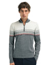 Dale Of Norway Men's Hovden Sweater - Smoke Offwhite