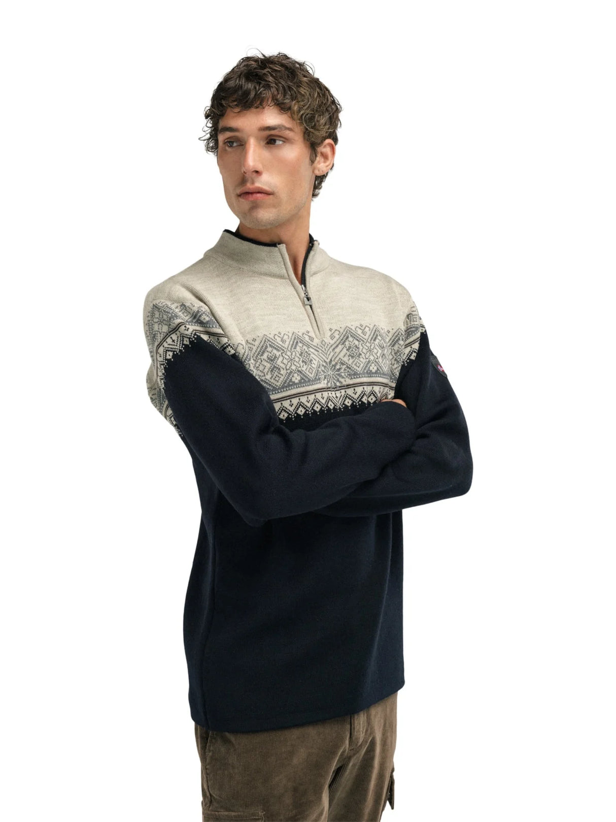 Dale Of Norway Moritz Men's Sweater - Black Sandstone