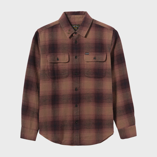 Dark Seas Charlos Shirt - Black Taupe