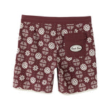 Dark Seas Coronado 18" Boardshort - Burgundy