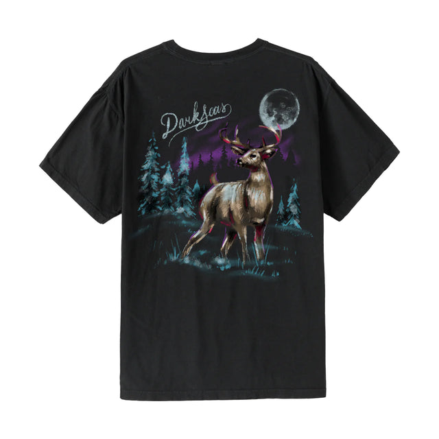 Dark Seas Open Range Pigment T-Shirt - Black