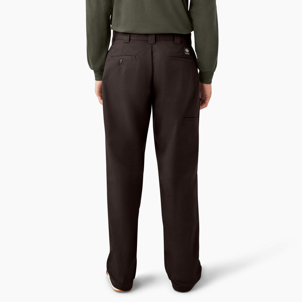 Dickies Jamie Foy Loose Twill Pants - Dark Brown