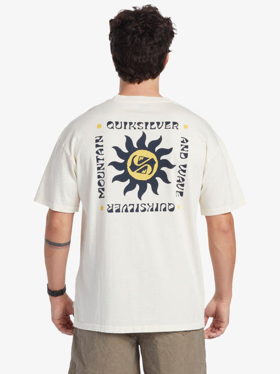 Load image into Gallery viewer, Quiksilver Sunset Rituals T-Shirt - Birch
