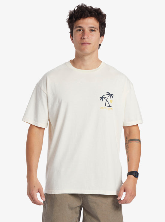 Load image into Gallery viewer, Quiksilver Sunset Rituals T-Shirt - Birch

