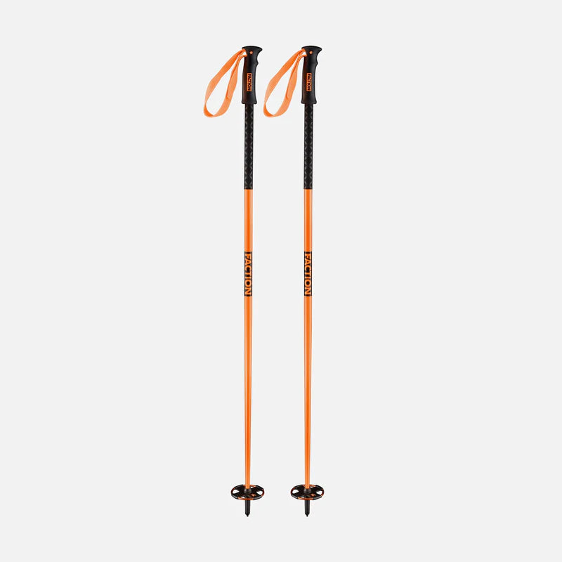 Faction Ski Poles - Orange