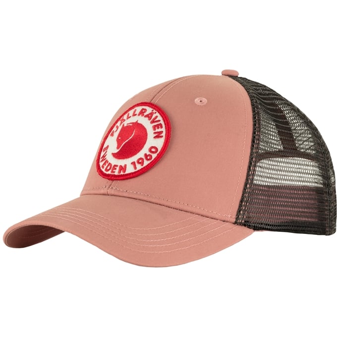 Fjallraven 1960 Logo Langtradarkeps Hat - Dusty Rose