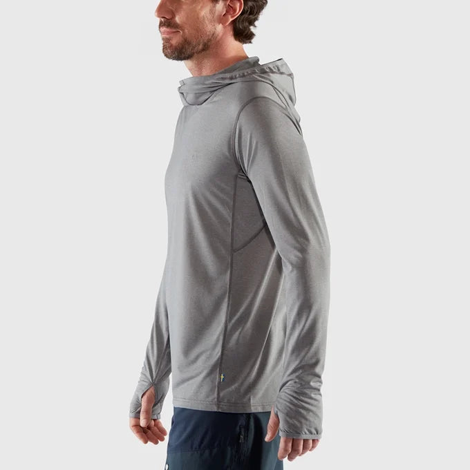 Fjallraven Men's Abisko Sun Hoodie - Shark Grey