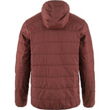 Fjallraven Men's Keb Padded insulated Hoodie - Maroon