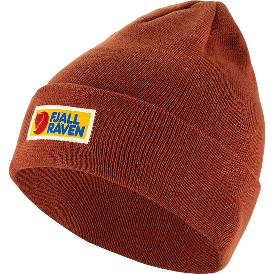 Load image into Gallery viewer, Fjalljaven Vardag Classic Beanie - Terracotta Brown
