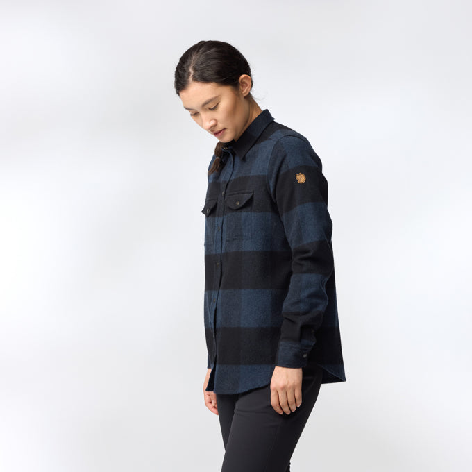 Fjallraven Women's Canada Shirt  - Navy Blue