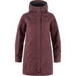 Fjallraven Women's Kiruna Padded Parka - Port