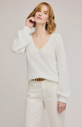 Gentle Fawn Hailey Sweater - White
