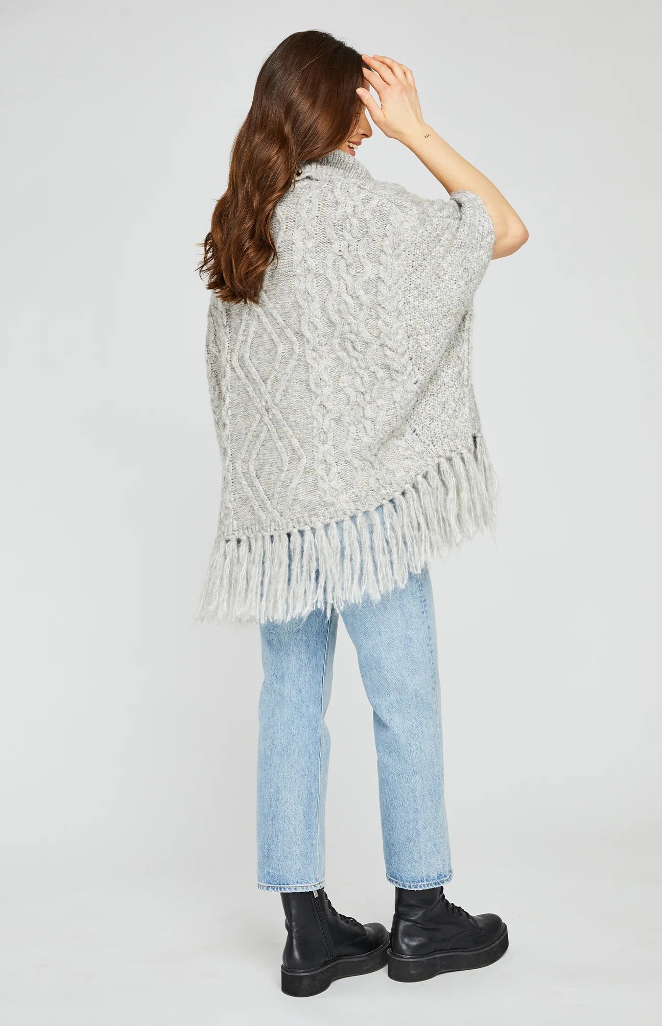 Gentle Fawn Kindred Pullover Shawl - Heather Moonlight