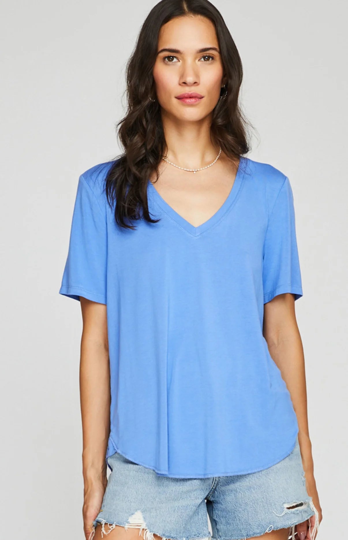 Gentle Fawn Lewis T-Shirt - Hydrangea Blue