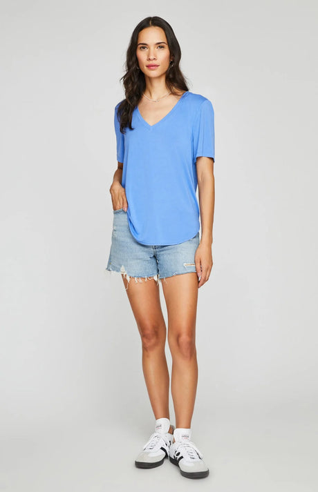 Gentle Fawn Lewis T-Shirt - Hydrangea Blue