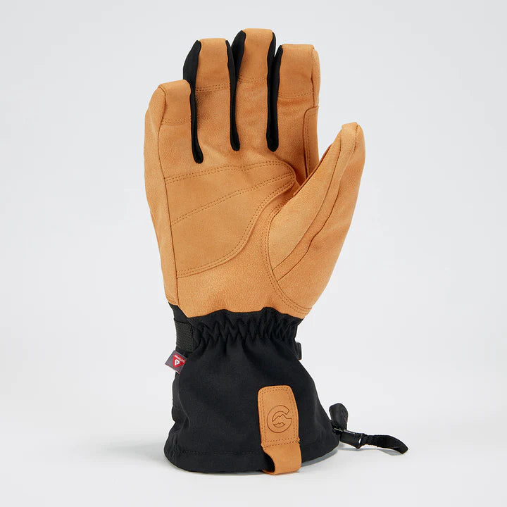 Gordini Women's Cache Gauntlet Glove - Tan Black