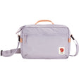 Fjallraven High Coast crossbody bag in light lavender grey with adjustable strap