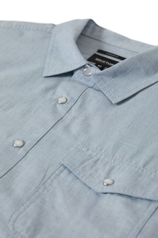 Brixton Men's Wayne Western Short Sleeve Shirt