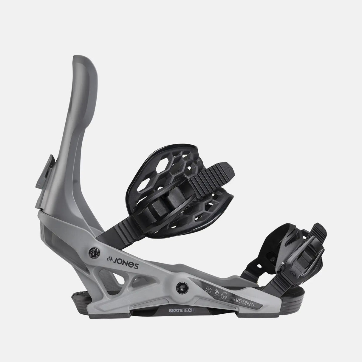 Jones Meteorite Snowboard Bindings 2025 - Gray