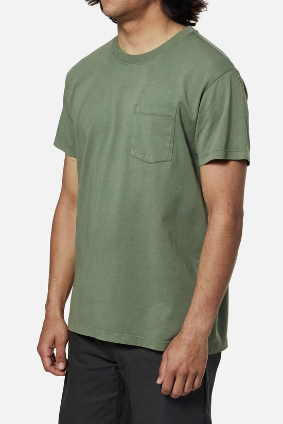 Katin Base Tee - Olive Sand Wash