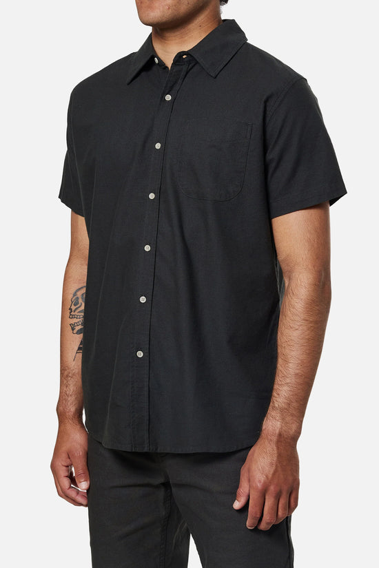 Katin Colton Oxford Shirt - Black Wash Oxford