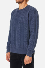 Katin Fisherman Sweater - Poler Navy