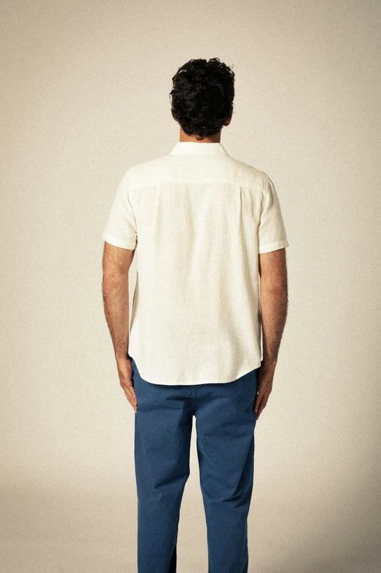 Brixton Men's Charter Organic Cotton Short Sleeve Woven