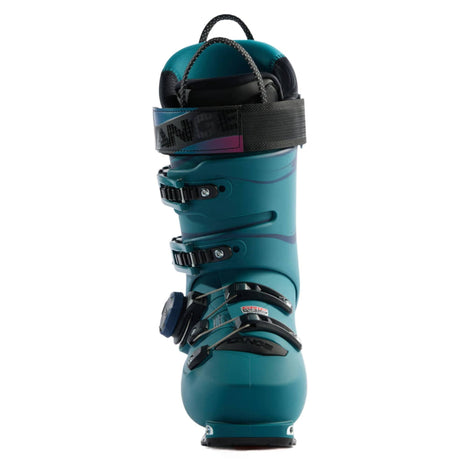 Lange Code 120 Boa MV GW ski boot with four buckle closure system and Boa dial